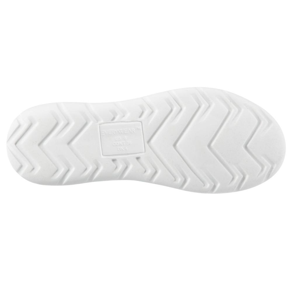 Zenz Women's Tranquility Slip-On in Black Heather Bottom Sole Tread