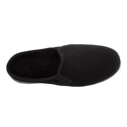 Isotoner with Everywear™ Men’s Microterry Hoodback in Black Inside top View