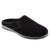 Isotoner with Everywear™ Men’s Microterry Hoodback in Black Right Angled View