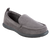 Isotoner with Everywear™ Men’s Microterry Moccasin in Ash Right Angled View