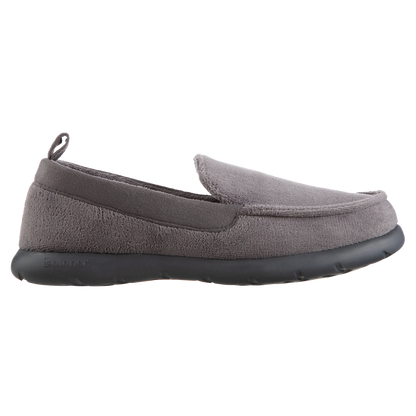 Isotoner with Everywear™ Men’s Microterry Moccasin in Ash Profile