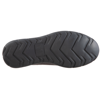 Isotoner with Everywear™ Men’s Microterry Moccasin in Ash Bottom Sole Tread