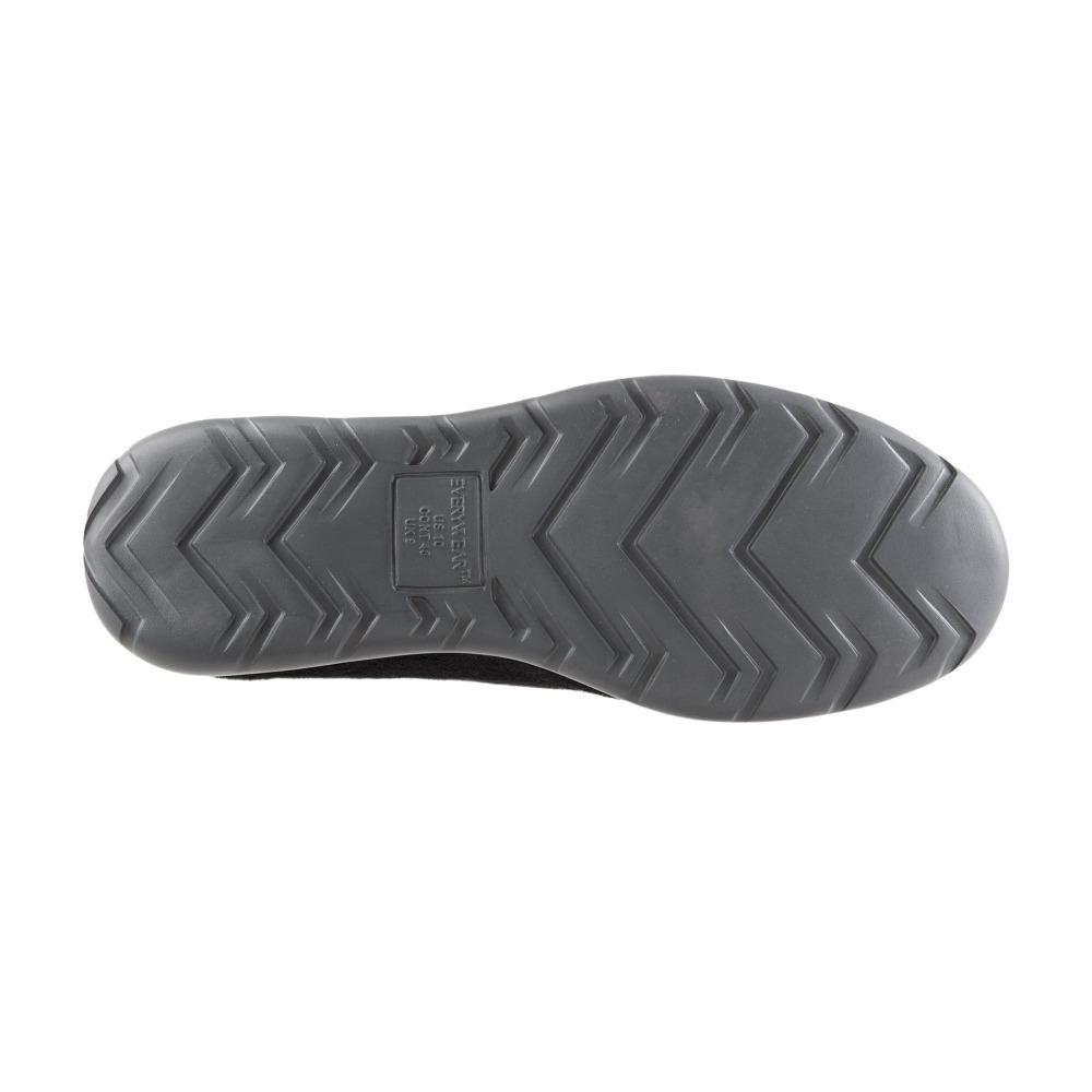 Isotoner with Everywear™ Men’s Microterry Moccasin in Black Bottom Sole Tread