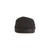 Women's Microterry Wider Width Clog Slippers in Black with Grey Lining Front Toe View