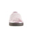 Women's Microterry Satin Trim Wider Width Slide Slippers in Peony (Pink) Toe View
