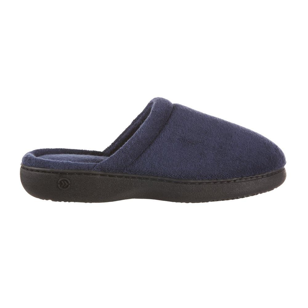 Women's Terry Clog Slippers Navy 6Women's Terry Clog Slippers in Navy Profile