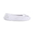 Women's Classic Terry Ballerina Slippers White Stripe Profile View