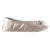Women's Satin Ballerina Slippers with Satin Bow in Sandtrap Profile#color_sand-trap