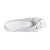 Women's Satin Ballerina Slippers with Satin Bow in White Inside Top View#color_white