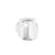 Women's Satin Ballerina Slippers with Satin Bow in White Back Heel#color_white