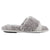 Women's Linley Jersey and Chenille Slide Slippers in Ash Profile