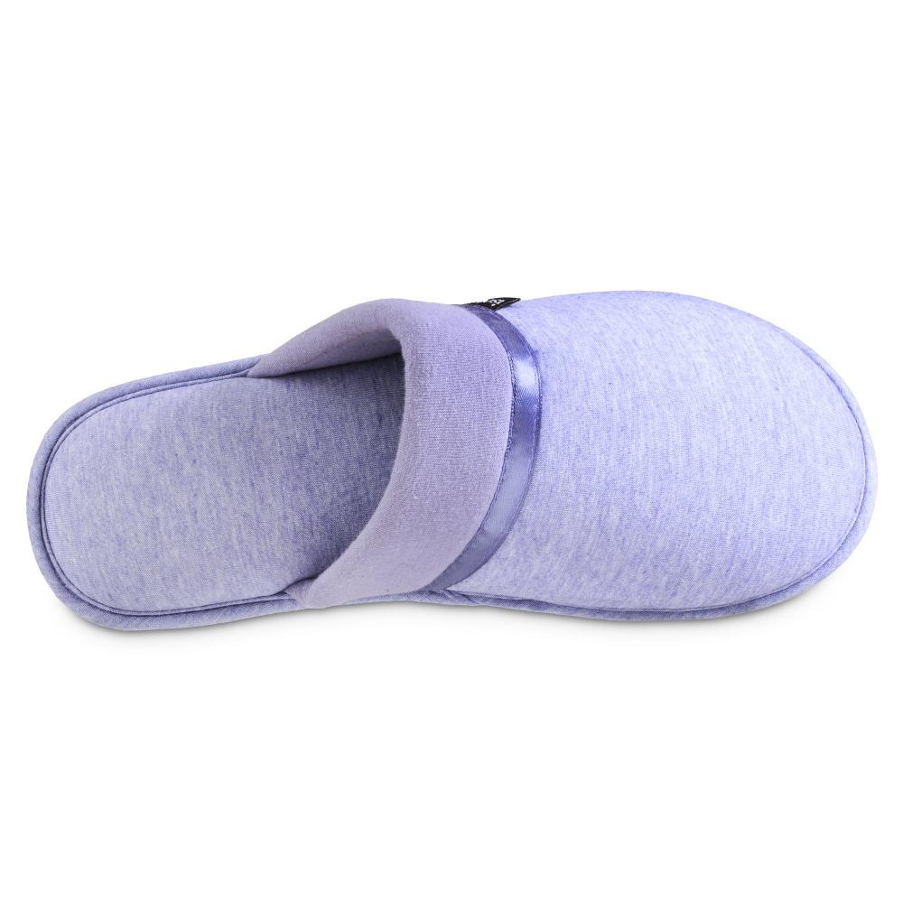 Women's Jersey Cambell Clog Slippers in Periwinkle Top Inside View