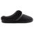 Girl's Wendi Hoodback Slippers in Black Side Profile View