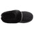 Girl's Wendi Hoodback Slippers in Black Top View
