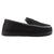 Boy's Chandler Moccasin Slippers in Black Profile