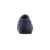 Boy's Chandler Moccasin Slippers in Navy Blue Back Heel